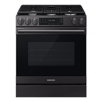 Samsung Gas Slide-In Range True Convection with Air Fry Max | Air Sous Vide 6.0 cu.ft.