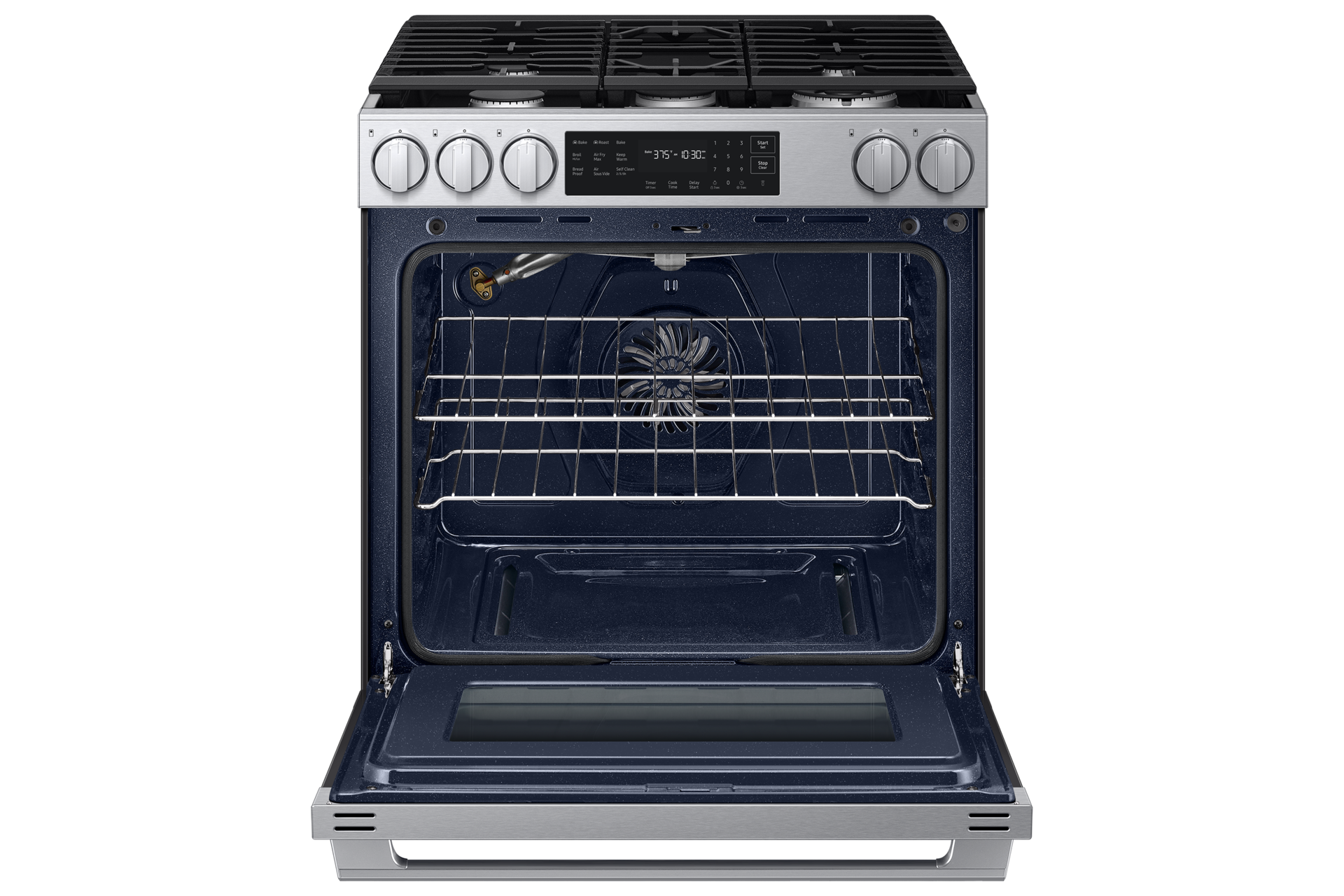 NSG80H/30 Air Fry Max and Pro-Style Design 6.0 cu.ft. Front-Open Silver 