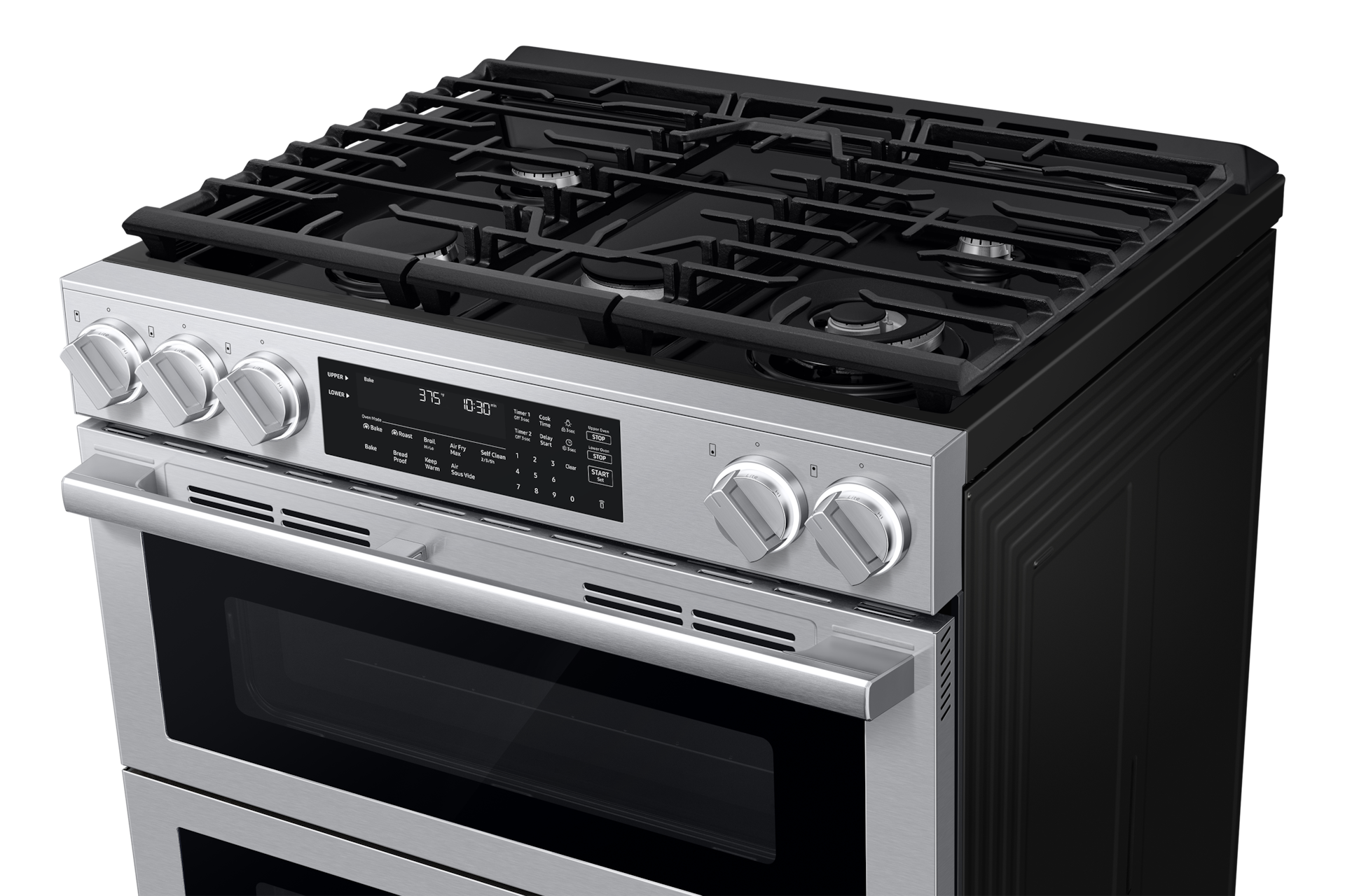 NSG90H/30_NSG90H60DRAA Air Fry Max and Pro-Style Design 6.0 cu.ft. Detail1 Silver 