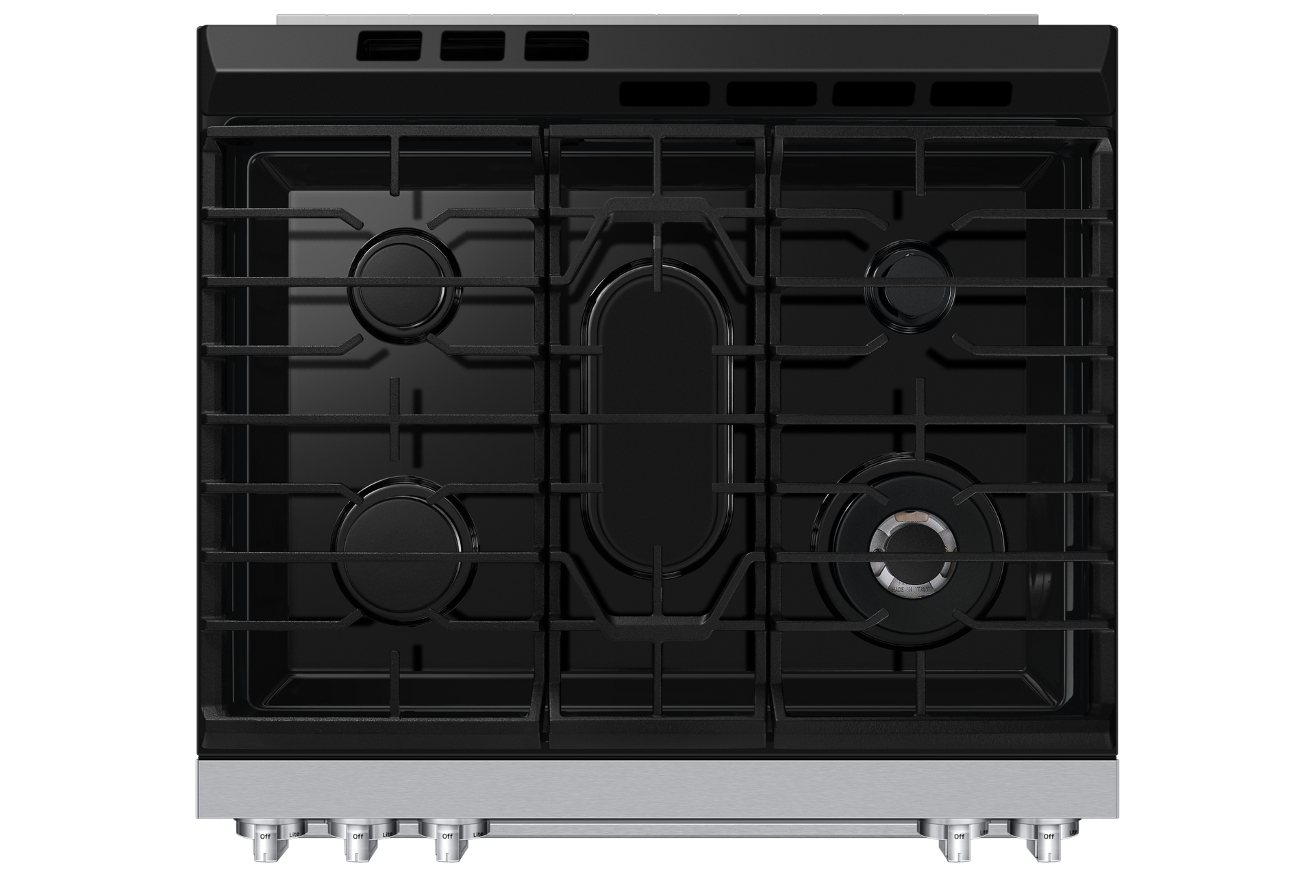 Gas Slide-In Range 90H Flex Duo™ | True Convection with Air Fry Max | Illuminated Precision Knobs 6.0 cu.ft.
