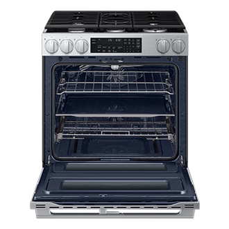 NSG90H/30_NSG90H60DRAA Air Fry Max and Pro-Style Design 6.0 cu.ft. Front-Open Silver 