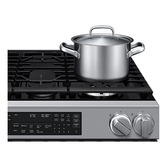 NSG90H/30_NSG90H60DRAA Air Fry Max and Pro-Style Design 6.0 cu.ft. Detail2 Silver 