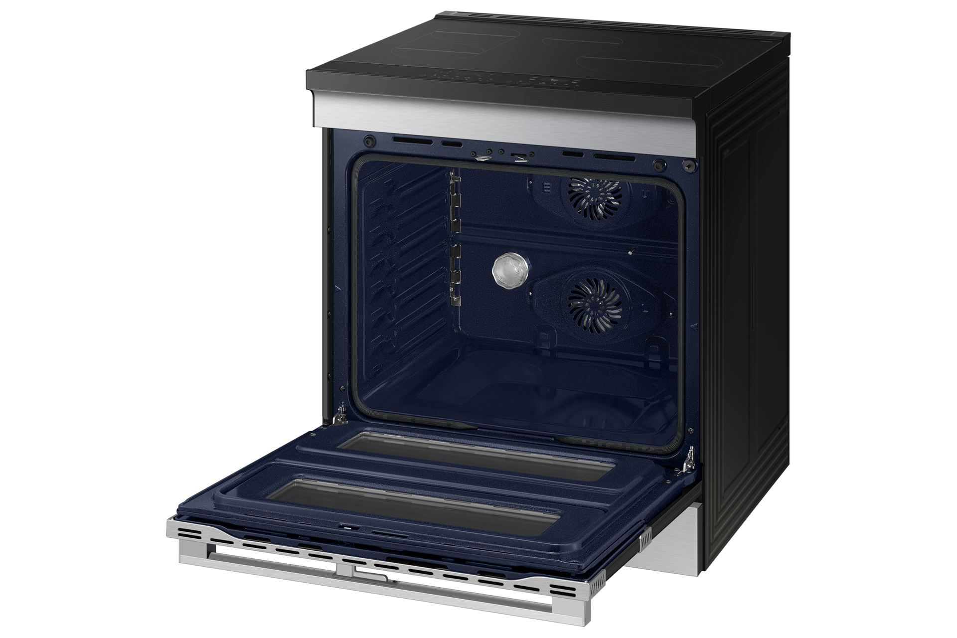 6.3 cu.ft. Induction Slide-In Dual Door Range with Ambient Lighting