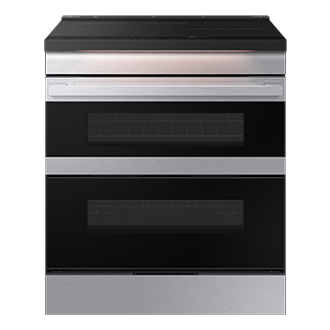 6.3 cu.ft. Induction Slide-In Dual Door Range with Ambient Lighting | Samsung Canada