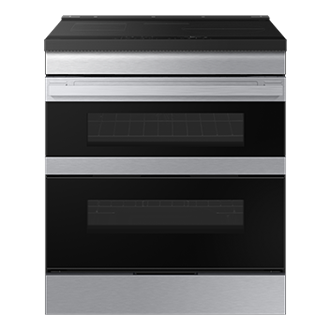 Samsung 6.3 cu.ft. Induction Slide-In Dual Door Range with Ambient Lighting