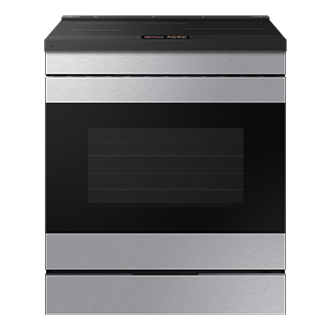 Samsung Induction Slide-In Range True Convection | AI Home | Smart Oven Camera 6.3 cu.ft.