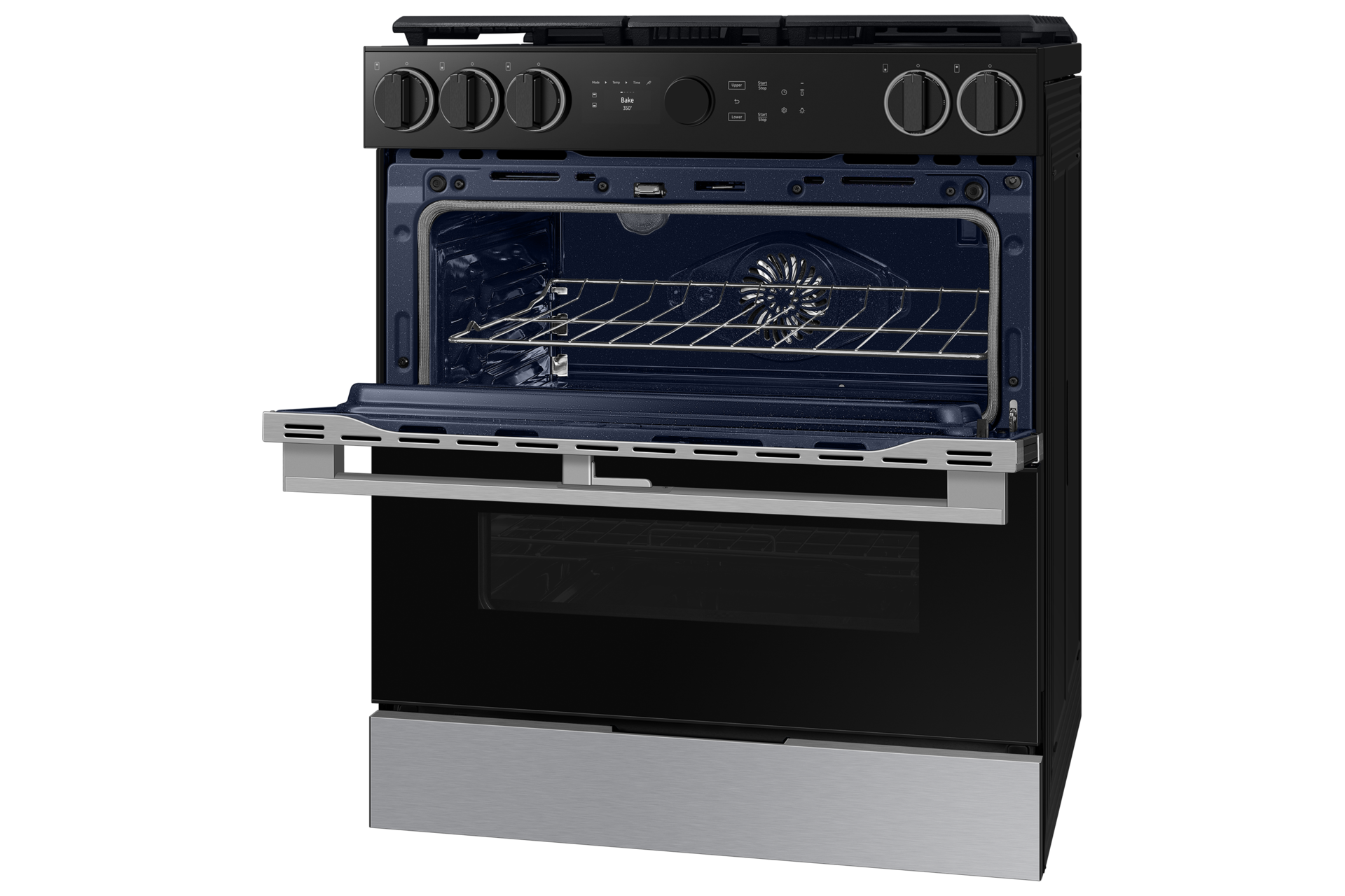 Gas Slide-In Range Flex Duo™ | Air Fry | Air Sous Vide 6.3 cu.ft.