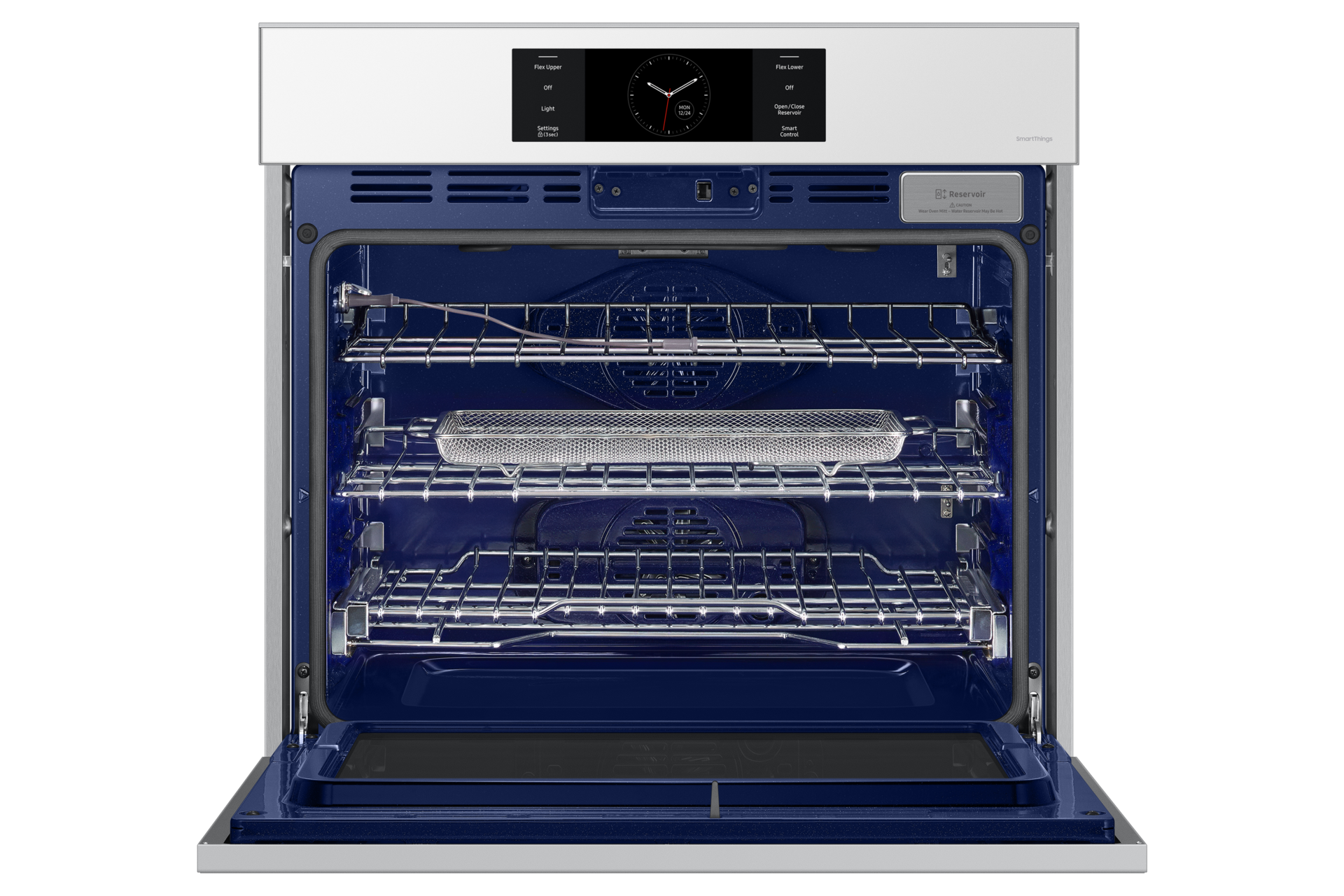front-open-rack-with-ari-fry-tray Clean White