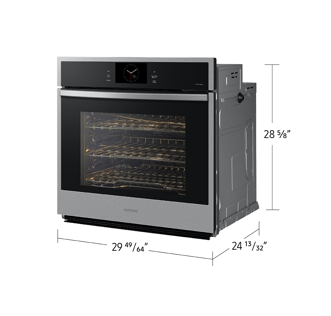 5.1 cu. Ft. 6 Series Single Wall Oven with SmartThings, Air Fry