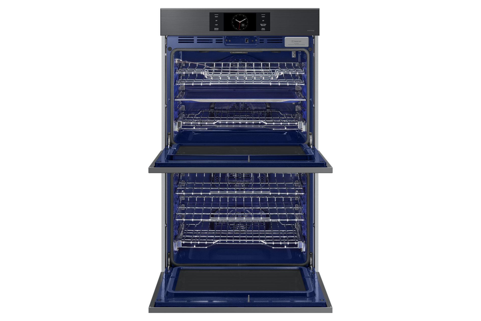 front-open-rack Black