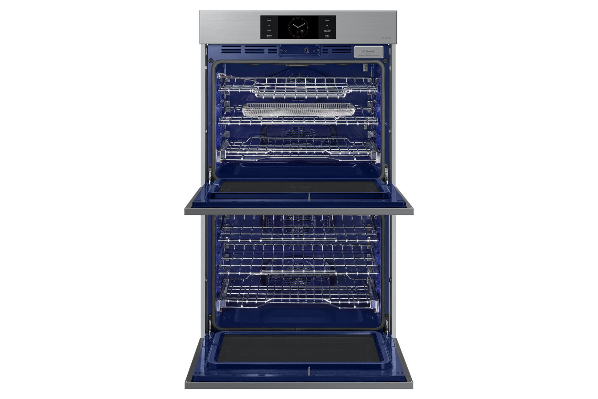 front-open-rack-with-ari-fry-tray Silver