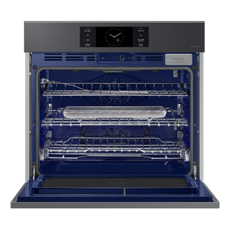 front-open-rack-with-ari-fry-tray Black