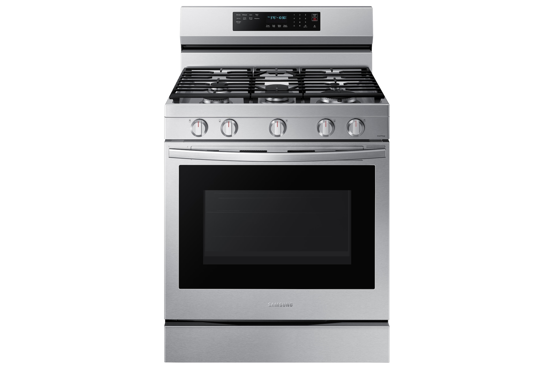 Image of Samsung 30  6.0 cu. Ft. Smart Gas Freestanding True Convection Range with Air Fry