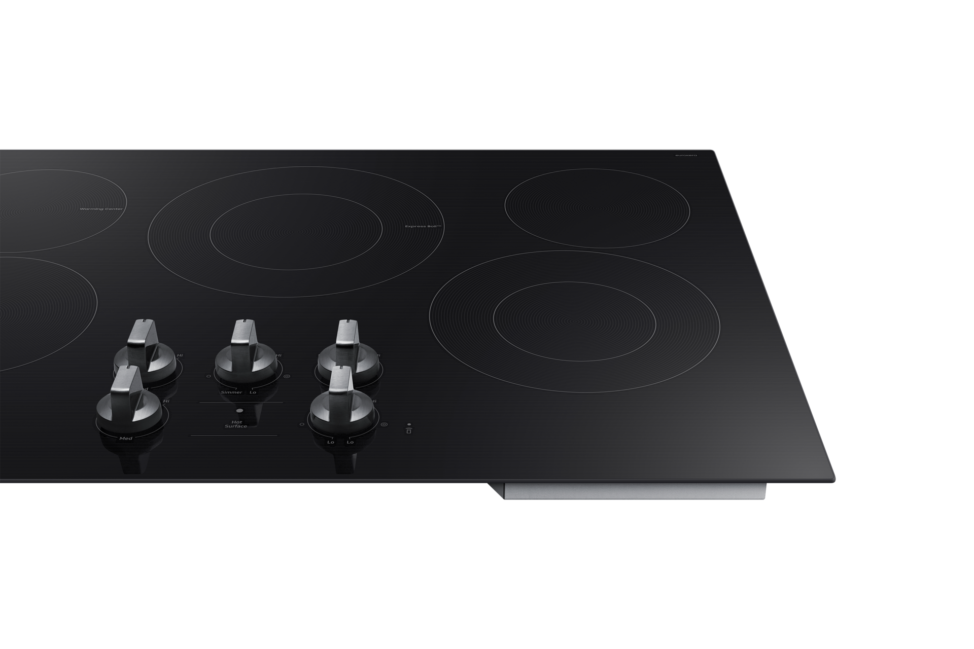 30inch E-Star Radient Cooktop 6Series with Illuminated Knobs Dynamic Black 
