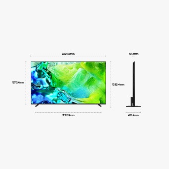 100" Neo QLED QN80H 4K Samsung Vision AI Smart TV (2026) Titanium Black