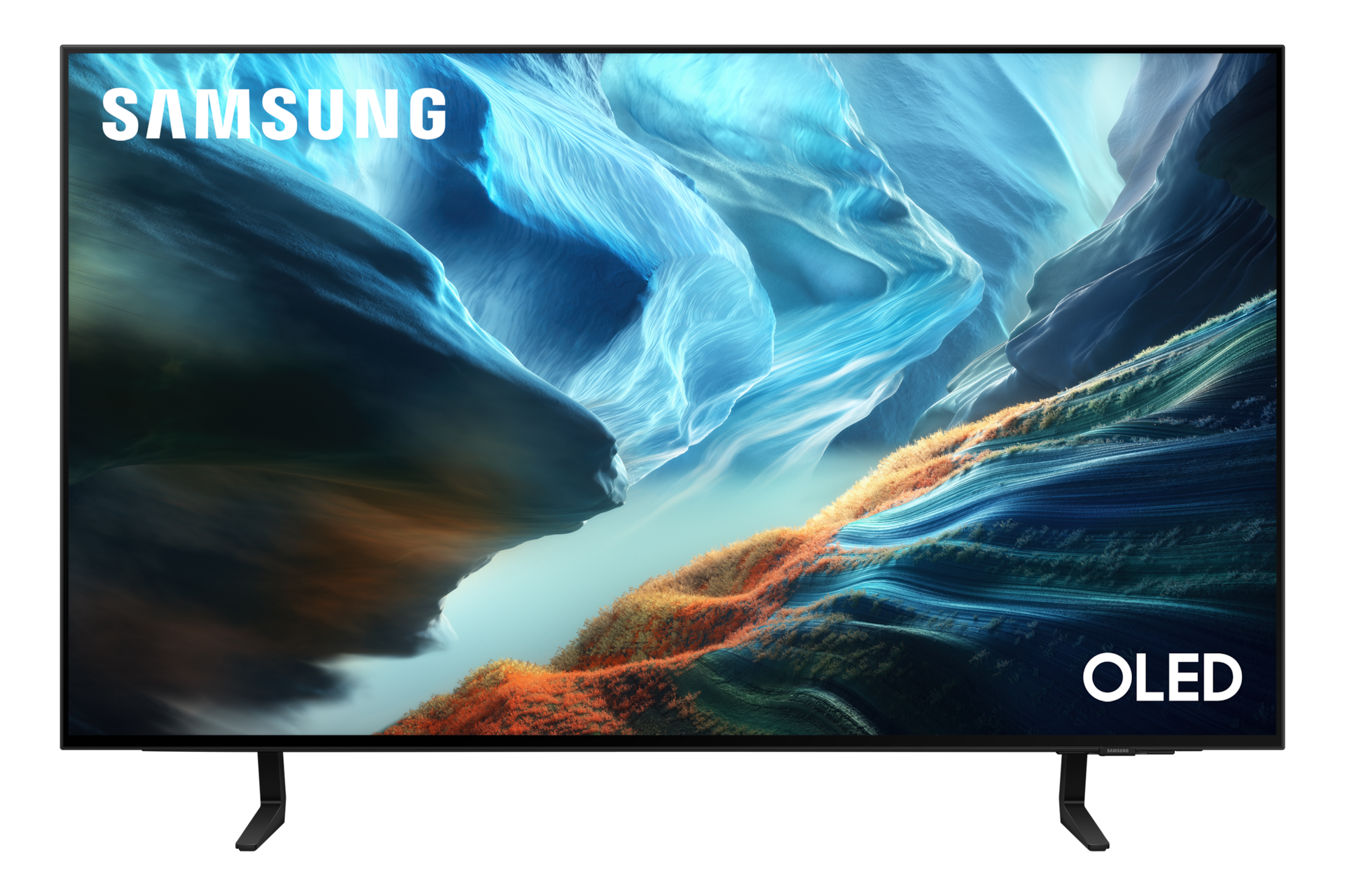 {size}" OLED S90H 4K Samsung Vision AI Smart TV (2026) Front2 Graphite 