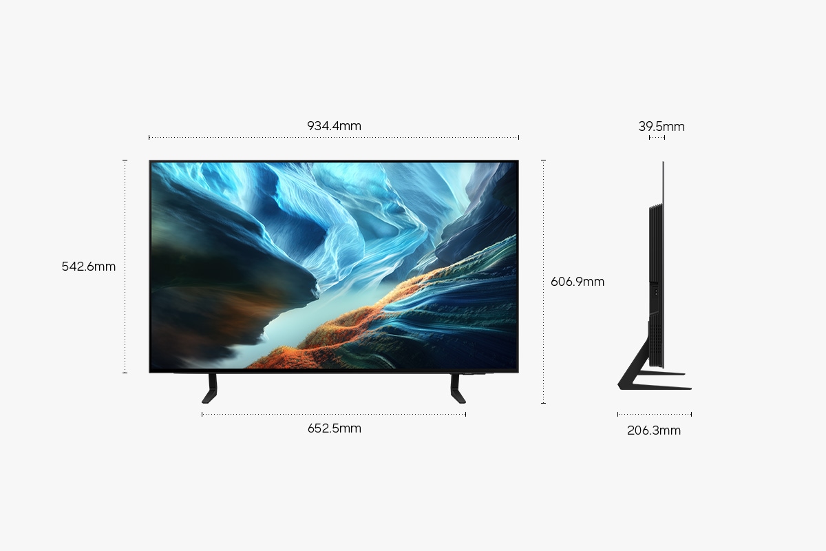 42" OLED S90H 4K Samsung Vision AI Smart TV (2026) Graphite