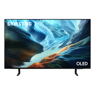{size}" OLED S90H 4K Samsung Vision AI Smart TV (2026) Front2 Graphite 