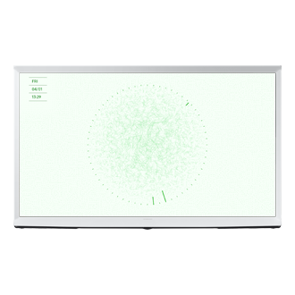 Inch The Serif LS01D QLED 4K 360 All Round Design Smart TV (2024) White | Samsung Canada