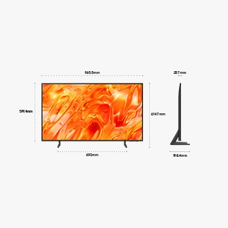 43" Neo QLED QN70H 4K Samsung Vision AI Smart TV (2026) Black