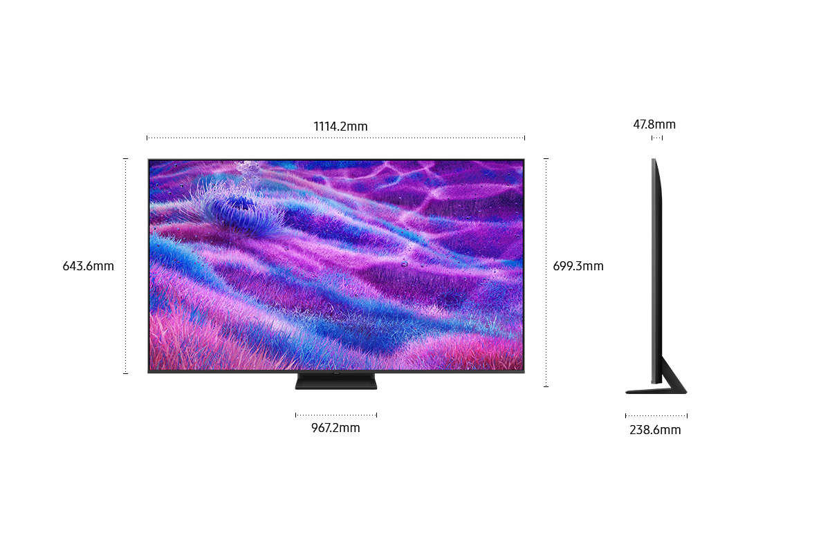 65" Neo QLED QN80F 4K Vision AI Smart TV (2025) Black