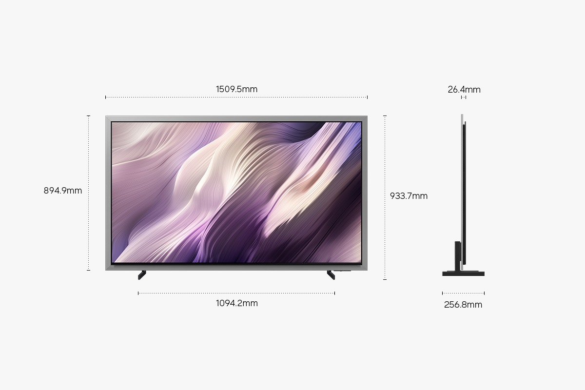 65" OLED S95H 4K Samsung Vision AI Smart TV (2026) Silver