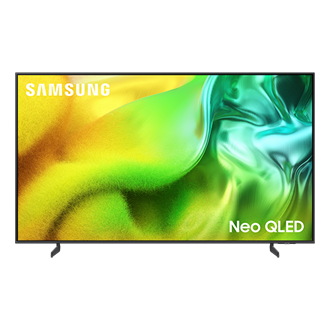 {size}" Neo QLED QN1EH 4K Samsung Vision AI Smart TV (2026) Front2 Titanium Gray 
