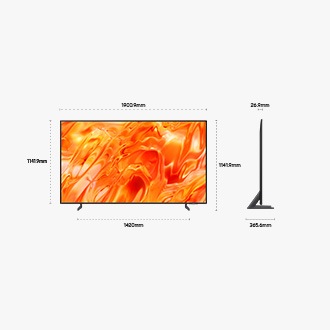 85" Neo QLED QN70H 4K Samsung Vision AI Smart TV (2026) Black