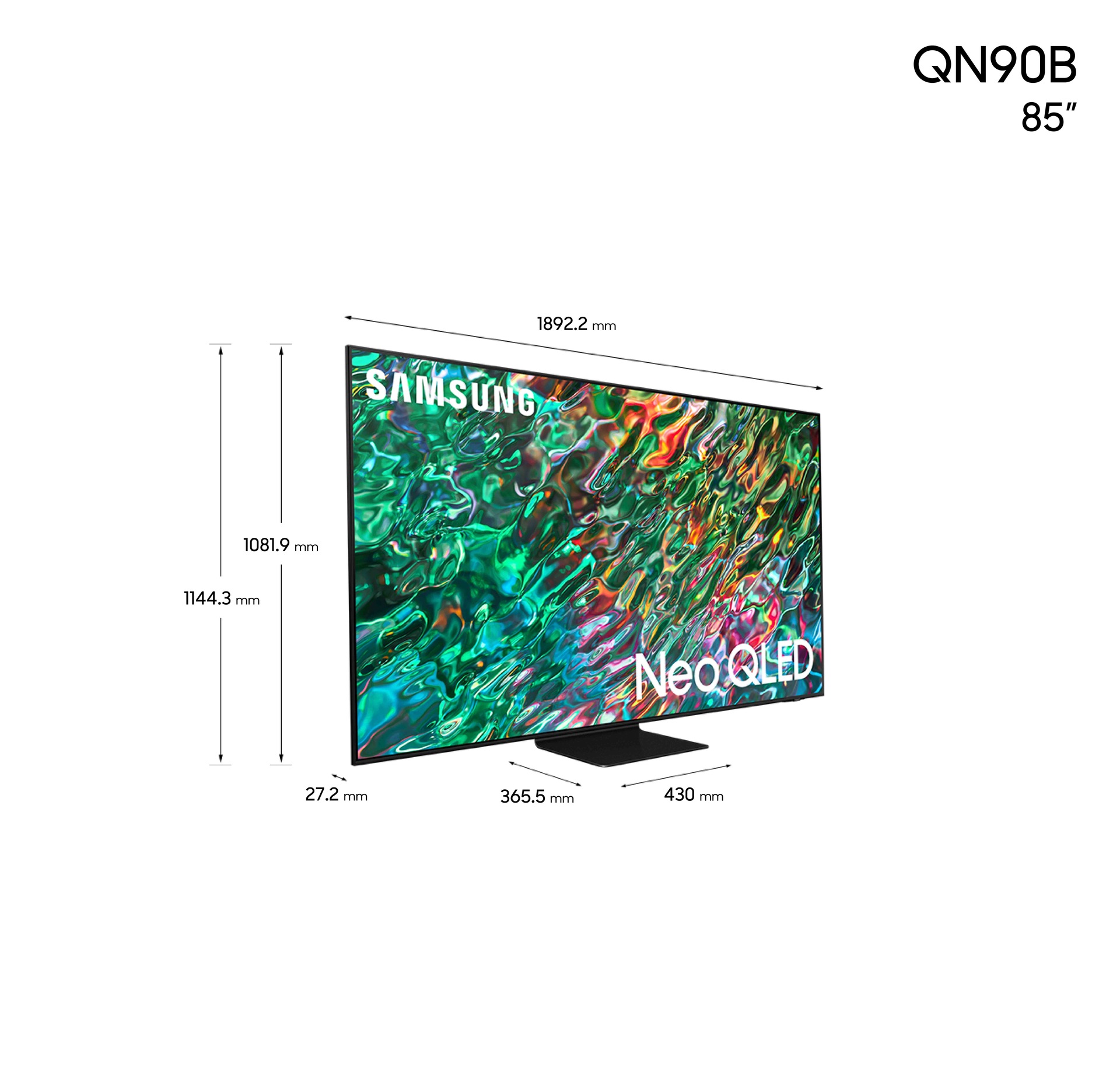 85" Neo QLED 4K Smart TV QN92B