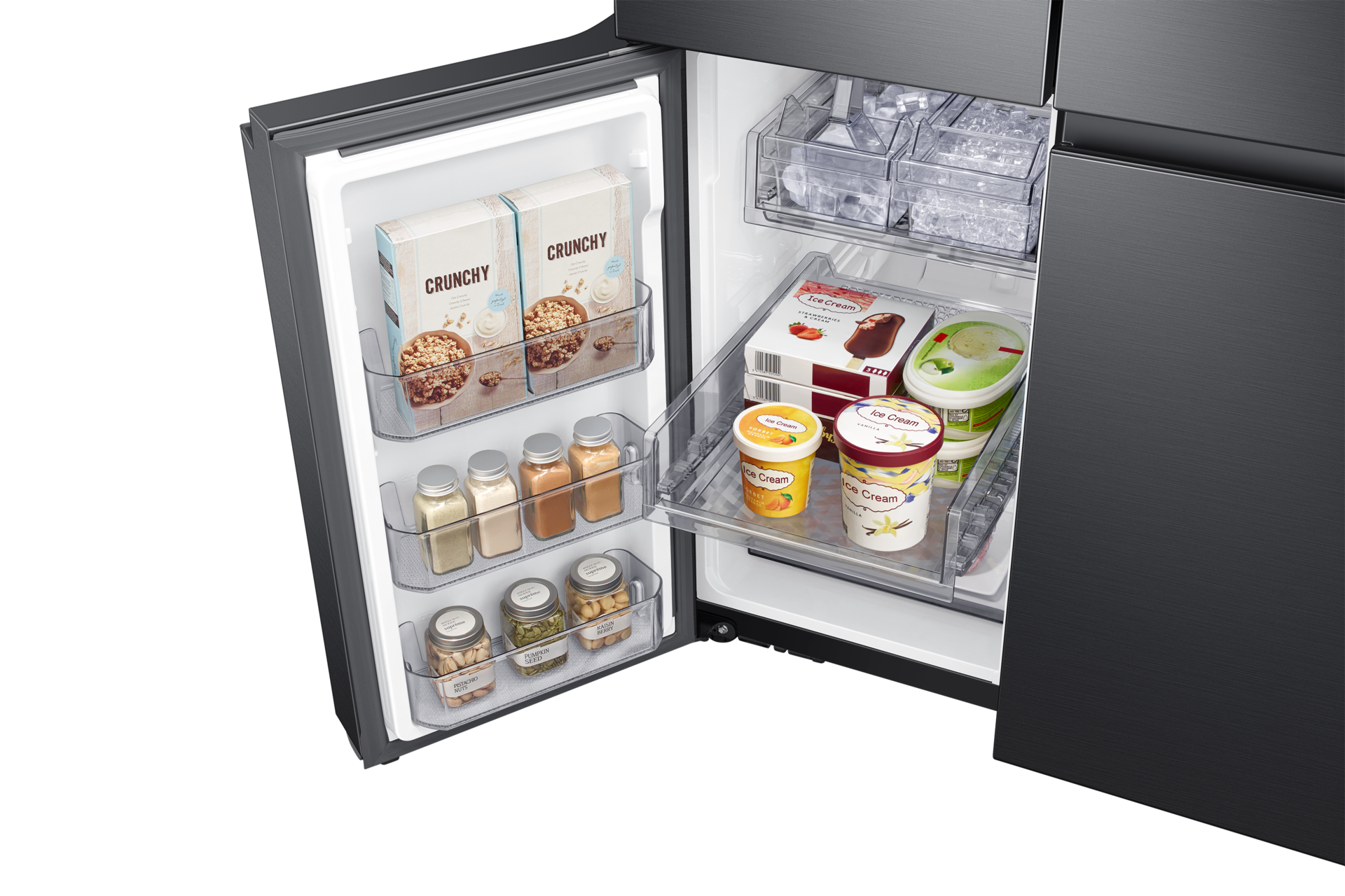 freezer-ice-bucket Black