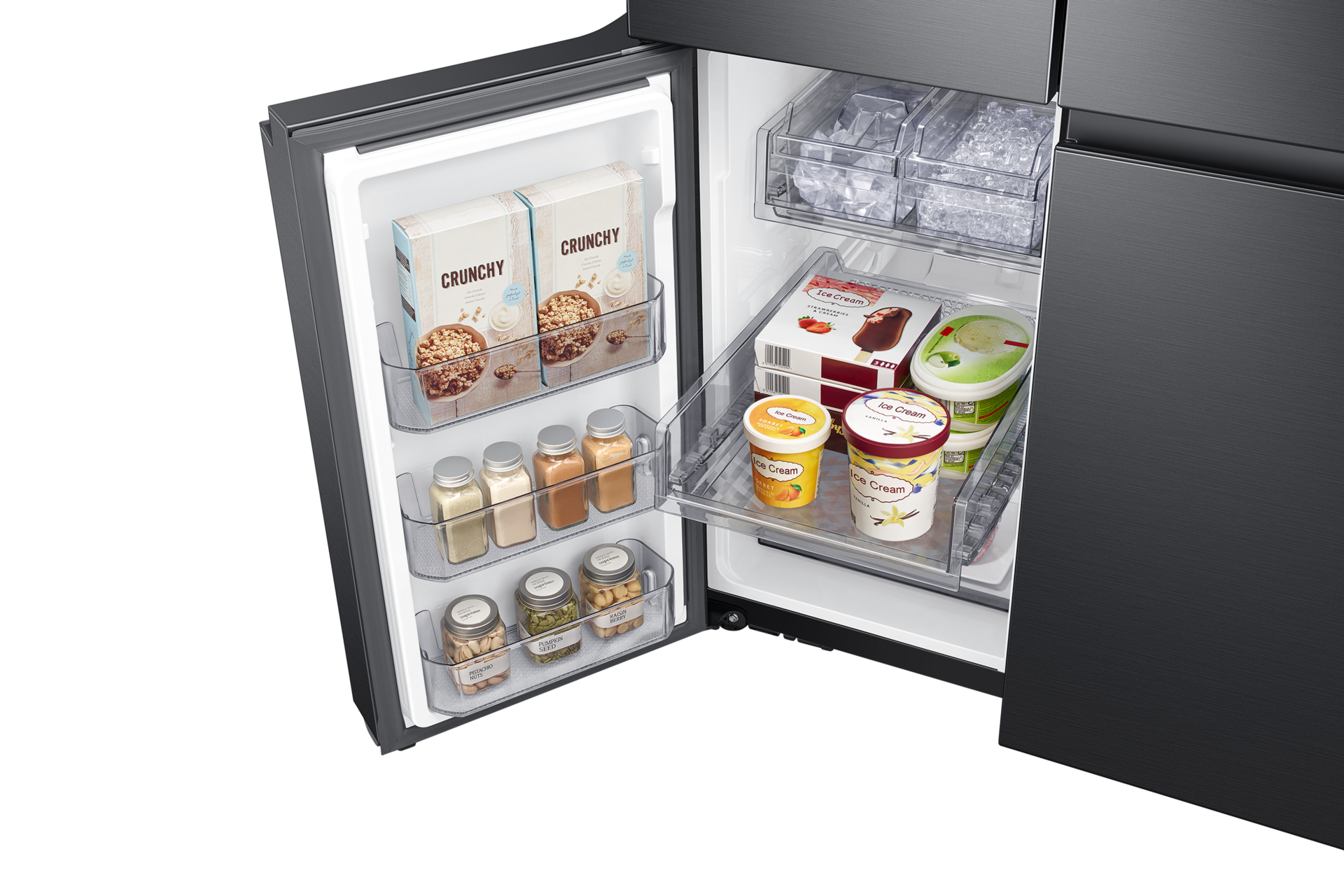 freezer-ice-bucket Black