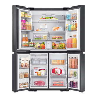 front-open-with-food Black