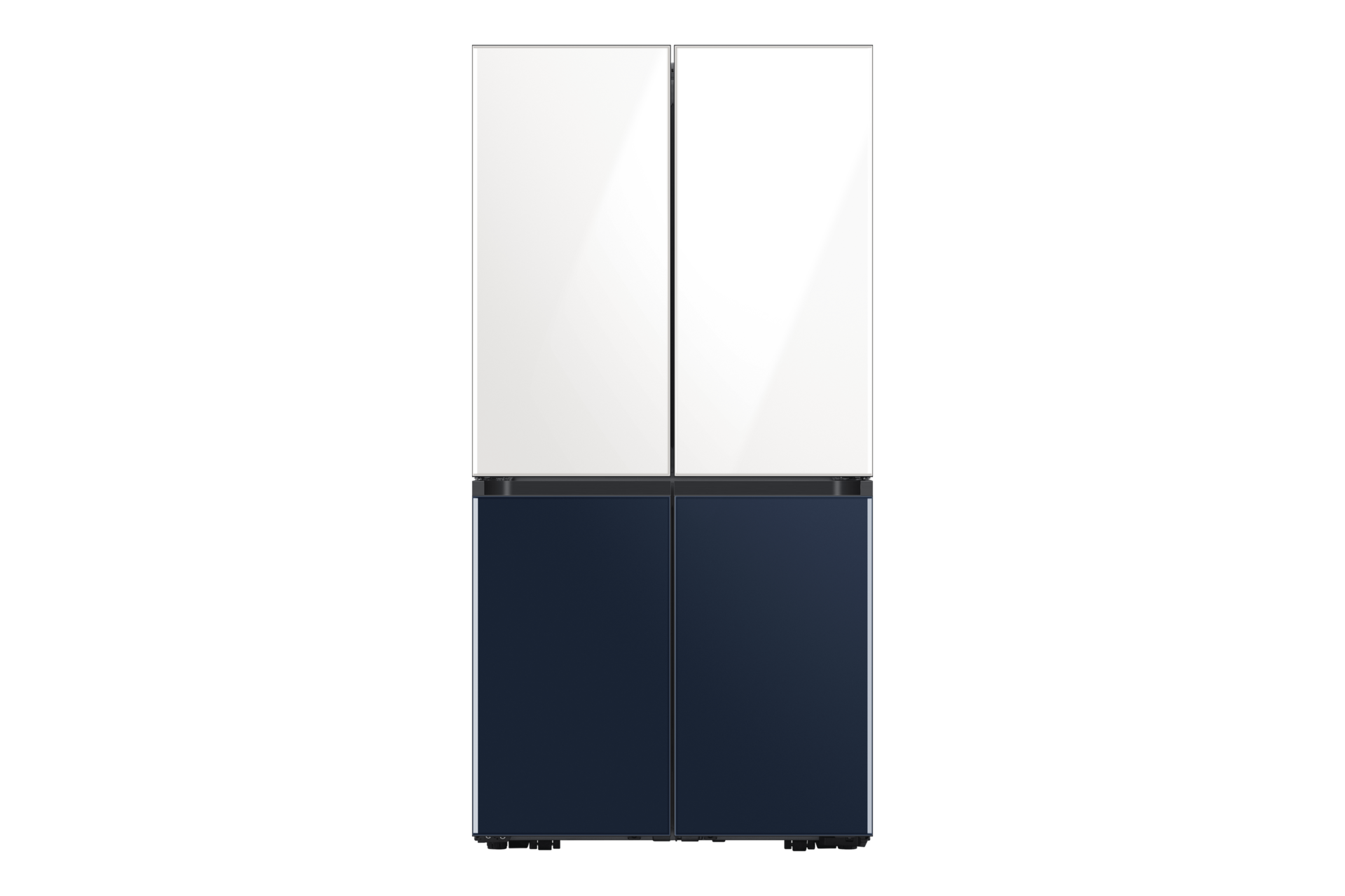 Image de 22.8 cu.ft. BESPOKE 36&quot; 4-Door Flex French Door Refrigerators with Beverage Center&trade;