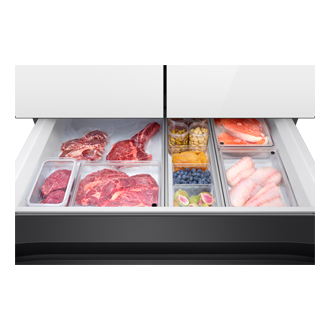 mid-drawer-open-soft-freeze White