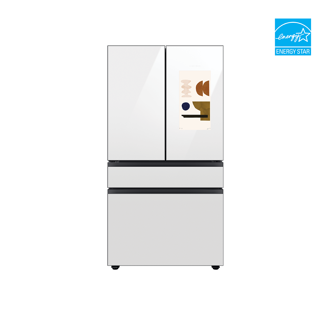 36" BESPOKE Counter Depth 4 Door French Door Refrigerator with Family Hub™ | Samsung Canada