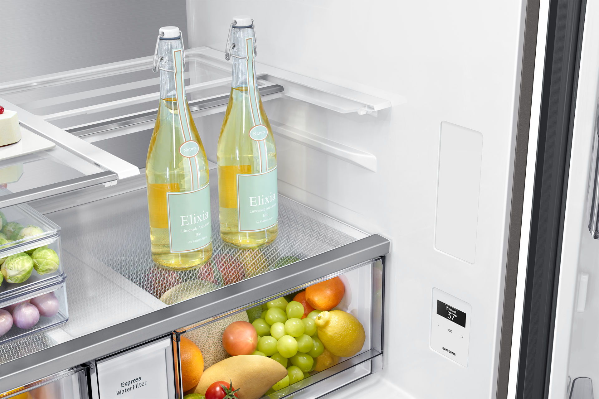 slide-in-shelf Clean White