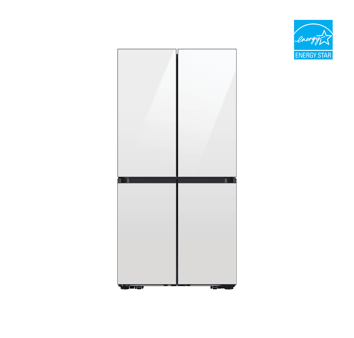 36" 23 cu.ft. Bespoke Counter Depth 4-Door Flex Fridge with Beverage Center | Samsung Canada