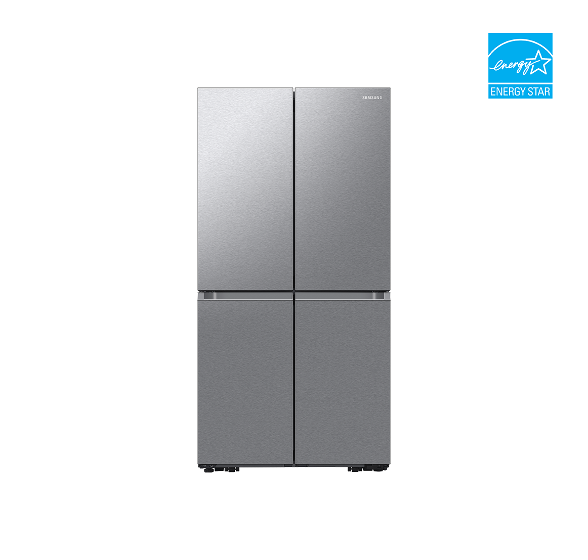 36" 23 cu.ft. Counter Depth 4-Door Flex Refrigerator with Beverage Center Stainless Steel | Samsung Canada