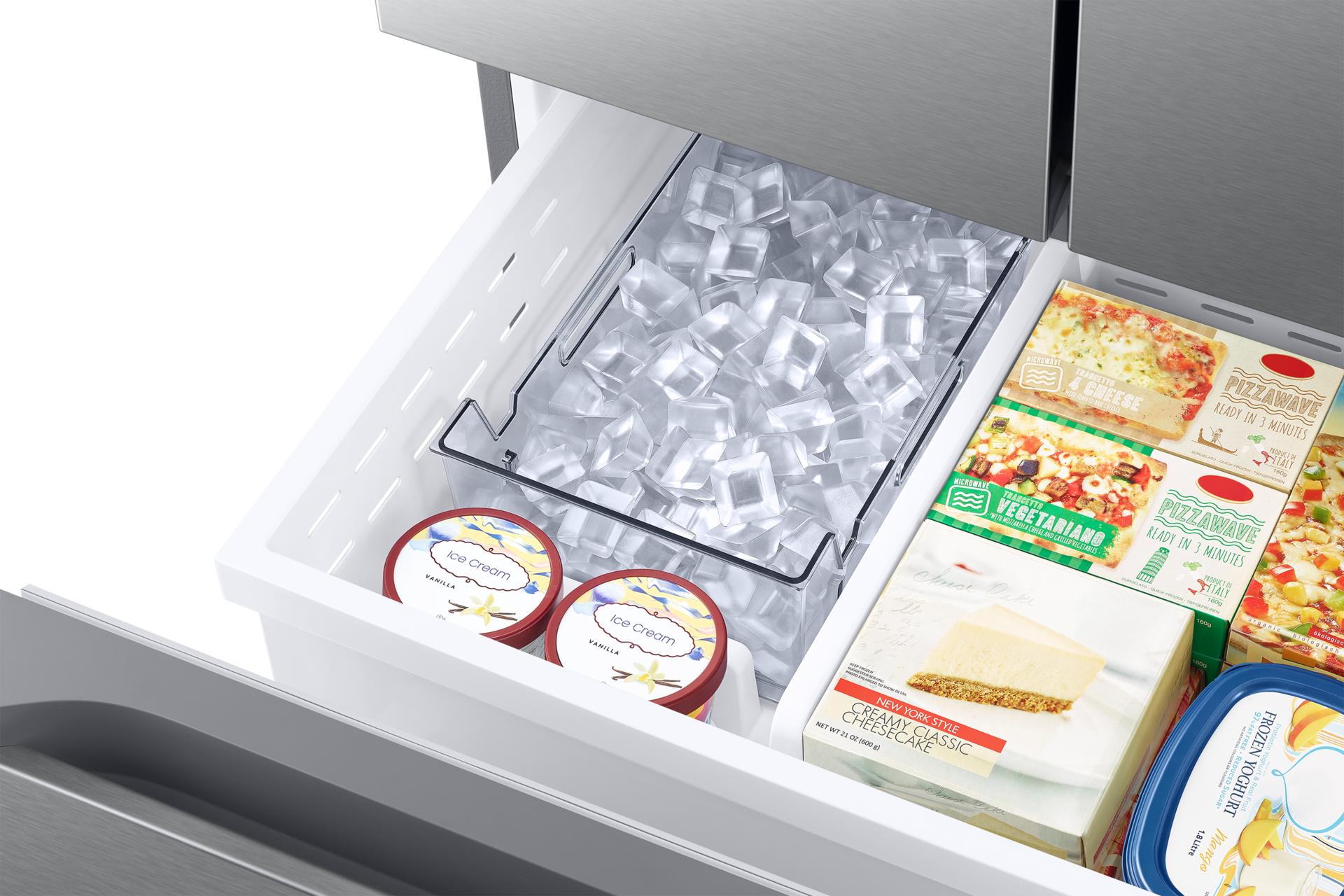RF5000_RF25C5A01SRAA Beverage Center 24.5 cu.ft Single-Ice-Maker Silver 
