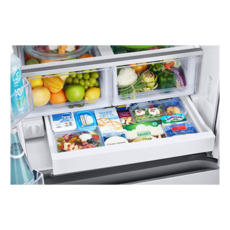 RF5000_RF25C5A01SRAA Beverage Center 24.5 cu.ft Pantry-Display Silver 
