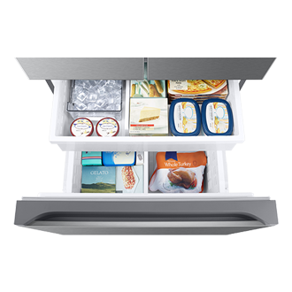 RF5000_RF25C5A01SRAA Beverage Center 24.5 cu.ft Freezer-Dynamic Silver 