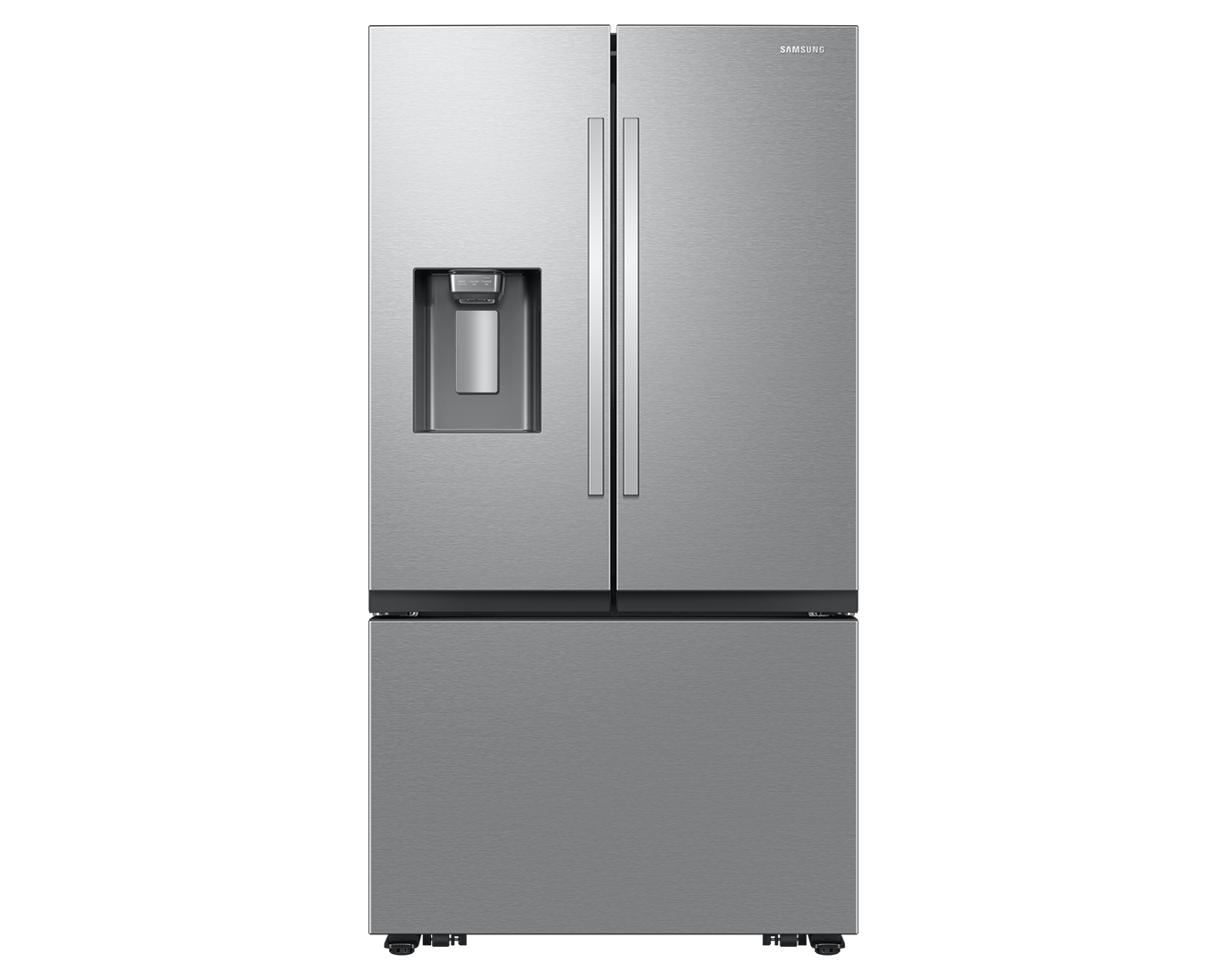 3-Door French Door Refrigerator RF70 Host | Zero Clearance Fit | External Water & Ice Dispenser 24 cu.ft.