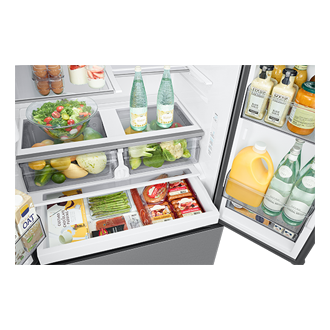 French Door Dispenser Family Hub 25.5 cu.ft Pantry-Display Silver 