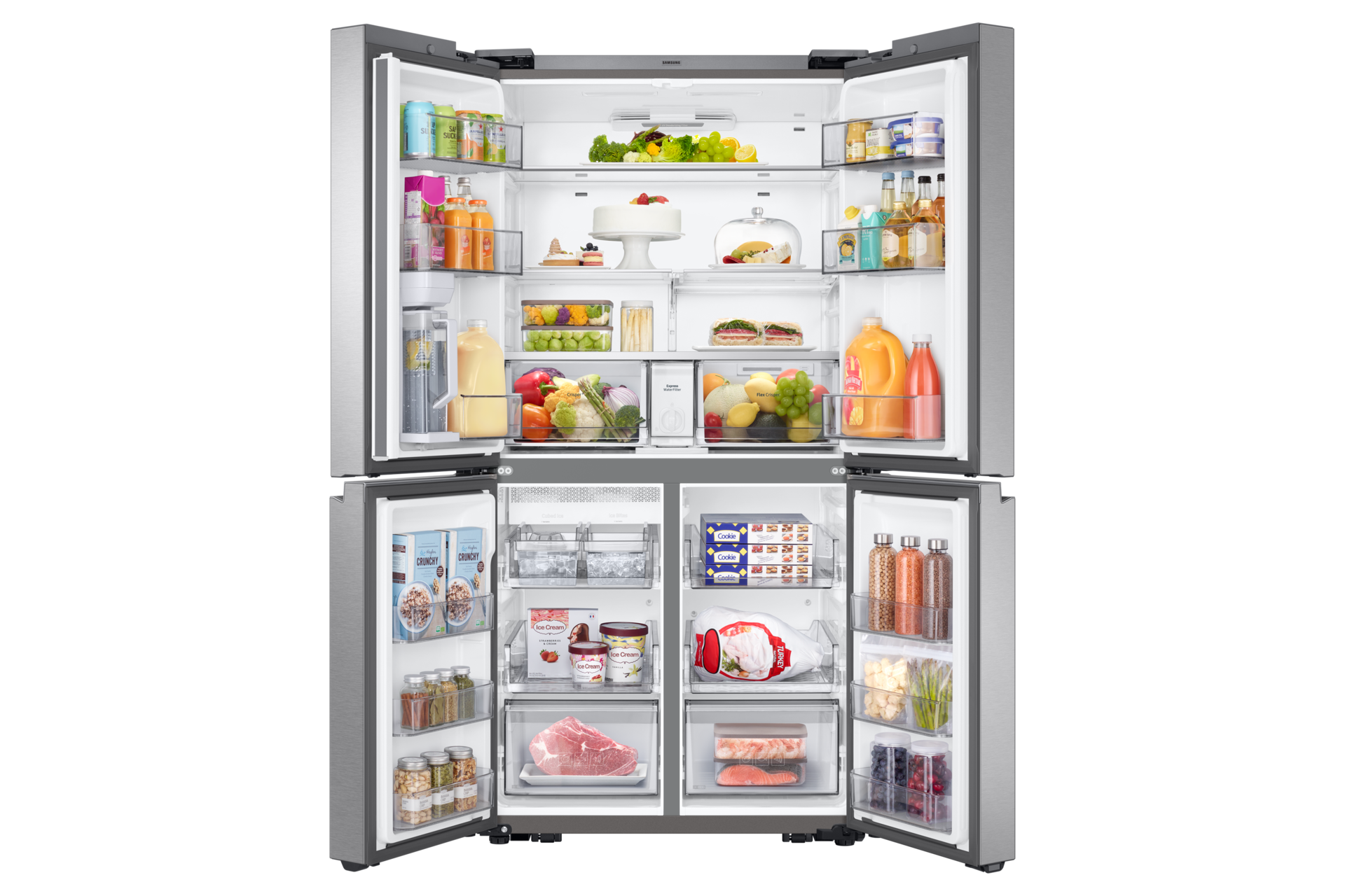 front-open-food Silver