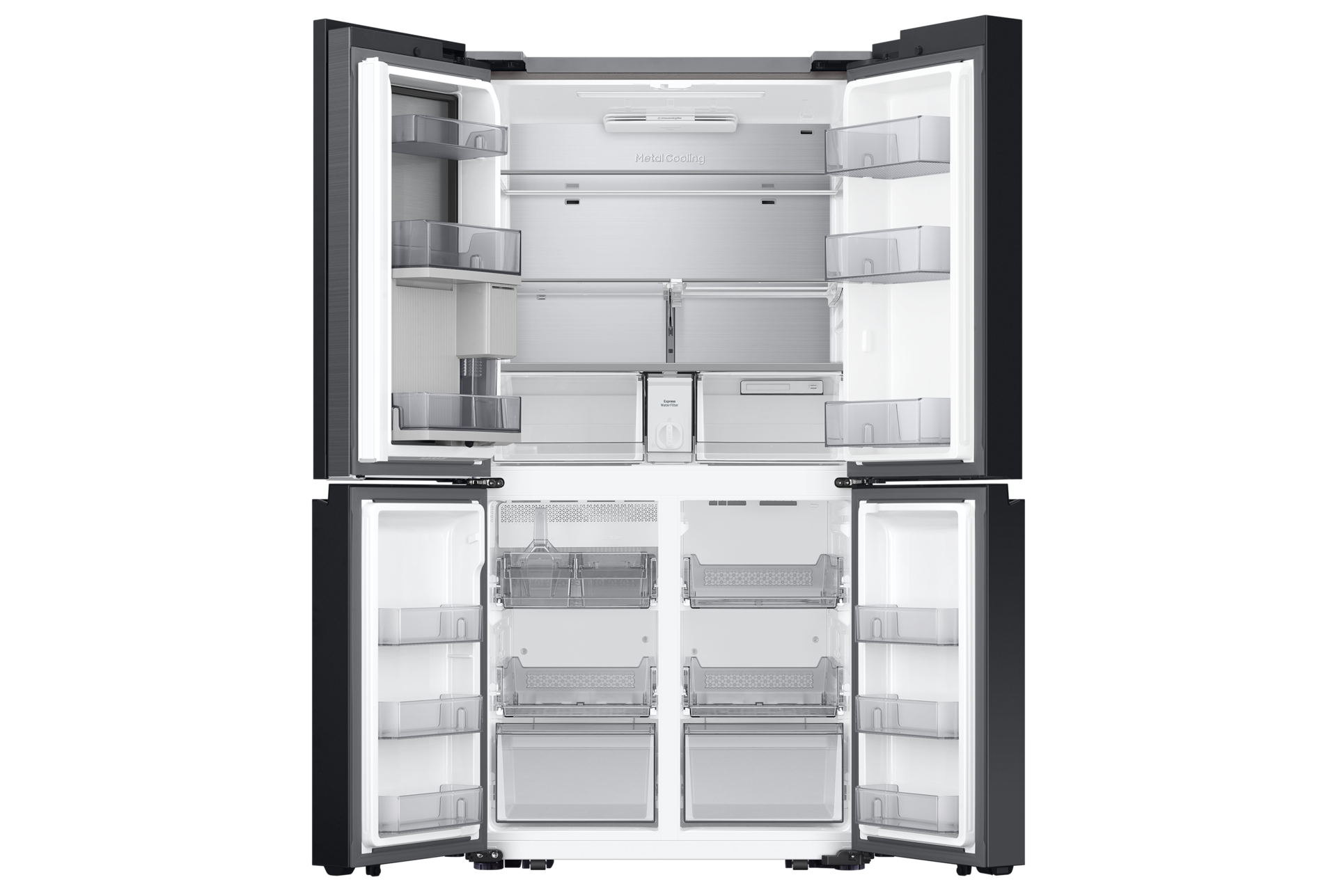 Samsung RF29DB9600QLAA 29.0 CuFt 4-Door Flex Refrigerator on Fridge.com