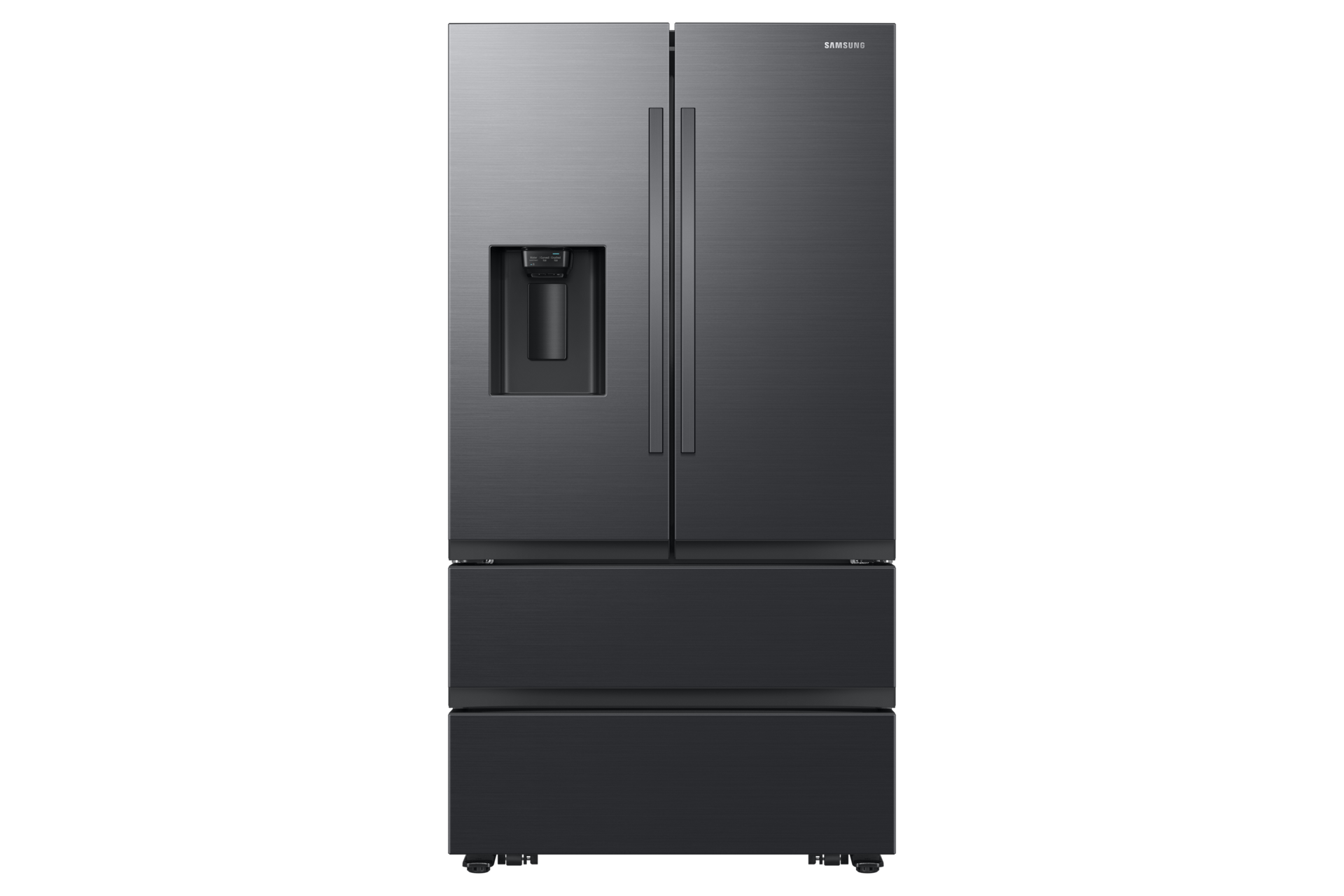 Image of Samsung 36  4-Door French Door Refrigerator with External Ice and Water Dispenser and Dual Auto Ice Maker in freezer