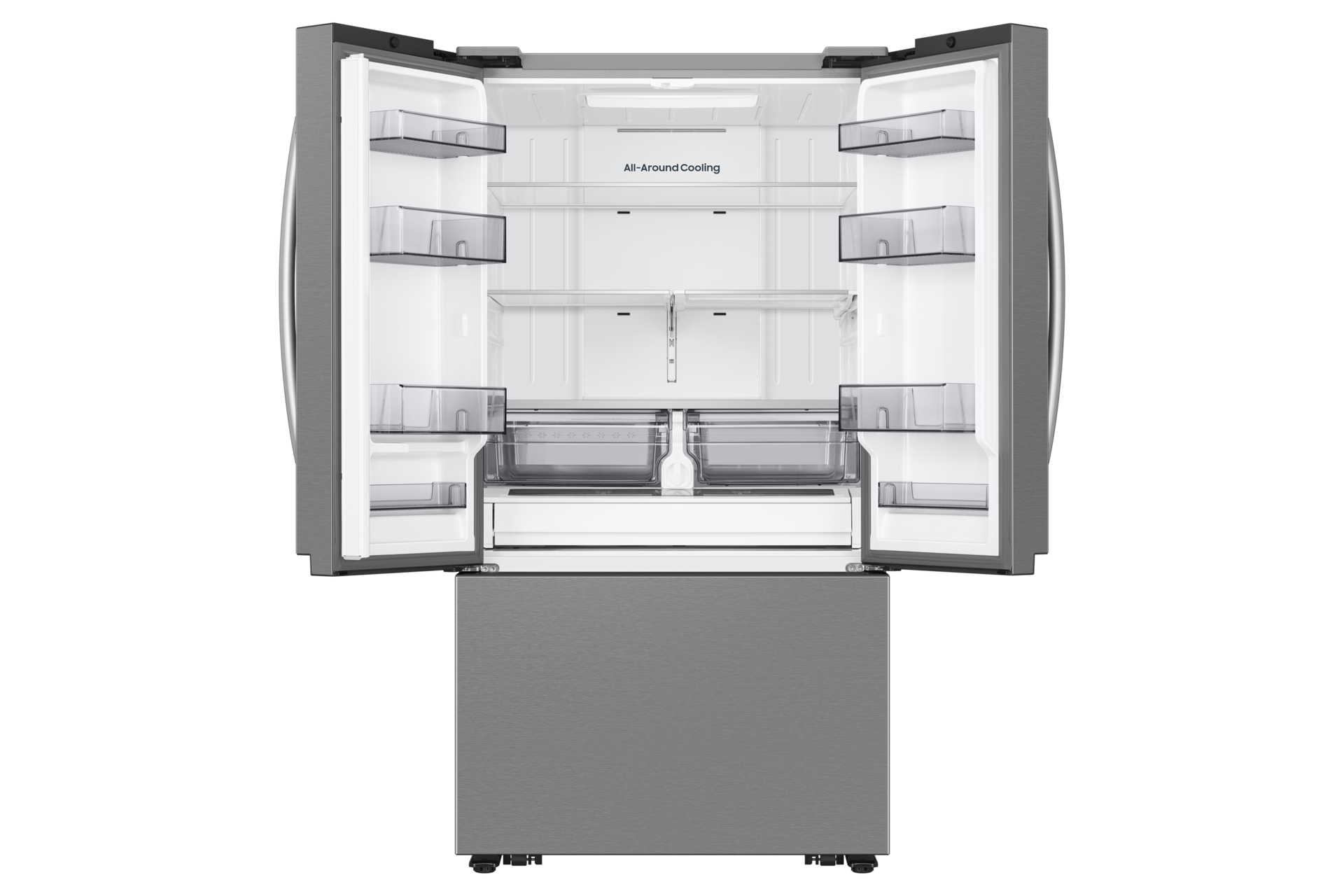 front-open Silver