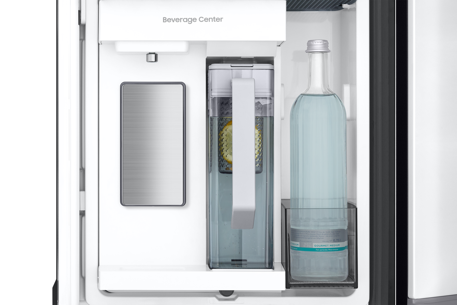 RF90F/36 French Door Refrigerators with Dual Auto Ice Maker Inner-Beverage-Center Stainless Steel 