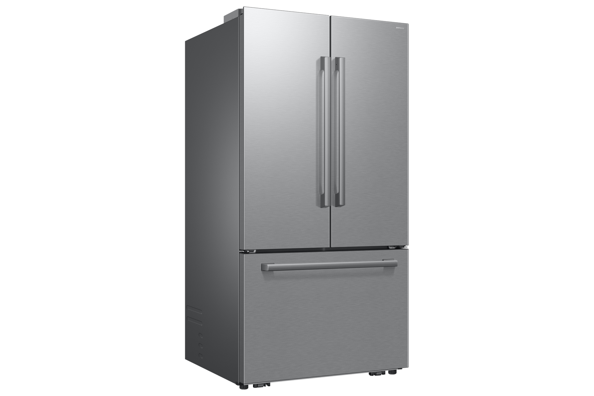 French Door Internal dispenser Zero clearance fit with SpaceMax 28.5 cu.ft L-Perspective Silver 