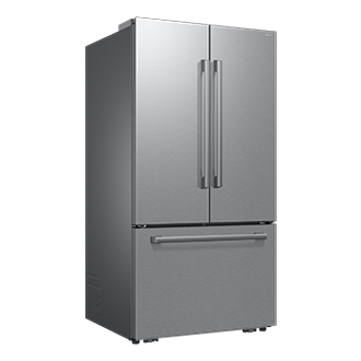 French Door Internal dispenser Zero clearance fit with SpaceMax 28.5 cu.ft L-Perspective Silver 